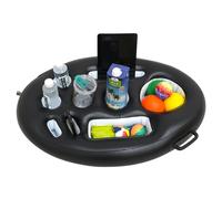 Muzrunq Bar de Piscine Gonflable, 29, 5x19.7x4.7 Childe Flottante Flottante Polyvalente avec poignée pour Les fêtes de la Piscine, la Plage et Le Bain à remous