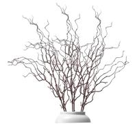Muzrunq Branches pour Vase, 3 pièces, Branches de Saule en Plastique en Forme de Bois 47.2 Pouces, brindilles décoratives artificielles pour Arrangement Floral