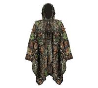 Muzrunq Ghillie Suit Stealth Sniper Set Maple Leaf Camouflage Geely Suit 3D Camouflage Cape Cloak Jungle pour la décoration de Noël en Plein air
