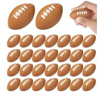 Muzrunq Mini Ballon de Football en Vrac 30 pièces 2, 1 x 1, 3 Pouces en Mousse, Petite Balle de Football Anti-Stress pour la rentrée Scolaire, Jeu d'équipe, fête d'anniversaire, Articles Sport