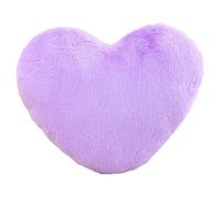 Muzrunq Oreiller Pourpre Coeur 18.1x14.2 Oreiller du Coeur Moelleux décor de Chambre Violet en Peluche pour canapé de lit Imitation intérieure Rabbit Creative - Coupure canapé en Forme décorati