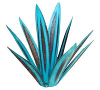 Muzrunq Plante d'agave Artificielle réaliste résistante aux UV, Fausse Plante d'agave 'intérieur ou 'extérieur, décoration en métal nécessitant Peu 'Entretien, Fausse ',