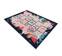 Muzrunq Tapis de marelle antidérapant 78, 7 x 119, 4 cm, Tapis de Jeu pour Enfants, Doux et Mignon, Sol Dessin animé pour Chambre à Coucher, Salle Jeux, crèche pour Filles et garçons