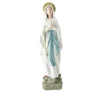 Muzrunq Vierge Statue 11 Pouces Bénide mère Statue Rosaire de Table Rosaire pour la Sculpture Religieuse Décor catholique State Mother Statues, Statues catholiques, décorations de Noël