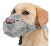 Muzzle for Dog, Breathable Anti-Barking Cover, Soft Adjustable Mesh Guard, Scavenging and Licking Prevention, Comfortable Pet Restraint for Training and Safety