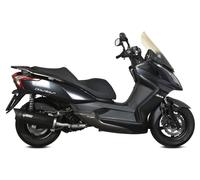 MIVV Échappement KYMCO Downtown 300 Ligne complète Mover Noir 2009-2017