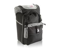 MV-TEK Paris, Sacs latéraux Unisexe Adultes, Argent/Noir, 26L