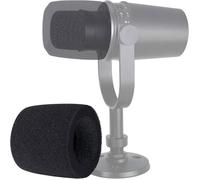 MV7 Bonnette Anti-Vent en Mousse Professionelle pour Réduire Bruit pour Microphone Shure MV7 USB Podcast par YOUSHARES