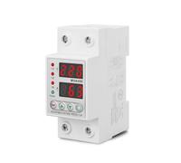 MVA08E 220V intelligent digital overvoltage 40A 63A touch display undervoltage protector relay reset protection AUOQKQUT(40A,220V)