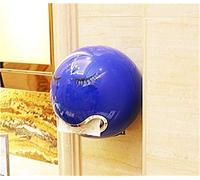 MVDSOWQ Porte-Papier Hygiénique, Porte-Rouleau de Papier En Plastique Abs Une Variété de Couleurs Boîte de Mouchoirs En Rouleau Créative Pour Salle Den Hôtel Porte-Papier Hygiénique/Bleu