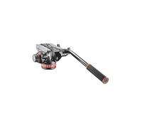 Trépied vidéo Manfrotto Pro - Aluminium - Noir/Rouge - Hauteur 130mm - Poids 1,6kg - Poids maximum 4kg