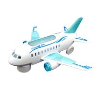 Mvi Modele Airbus Jouets Avion Electrique Mignon Durable Avion Jouets Musique Led Rotation Enfants Clignotant Dessin Anime Avions