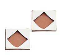 MVKLIW Lot de 2 housses de protection pour plaques de pressage à chaud, 15 x 15 cm, résistantes à la chaleur, réutilisables, pour machine à presser à chaud par sublimation