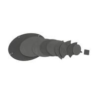 MVKLIW Patin de sourdine pour batterie - Touches de mise en sourdine - Tapis de batterie