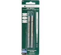 [MVM422BU] MONTEVERDE Blister 2 recharges gel bleu pointe fine compatible ave...