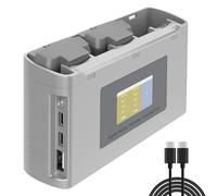 MVMOD Lot de 2 batteries Mini 4K/Mini 2 avec station de charge, 2400 mAh 7,7 V 31 minutes de temps de vol, batteries intelligentes pour drone DJI Mini SE avec écran de charge bidirectionnelle