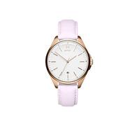 MVMT Montre Analogique à Quartz pour Femme avec Bracelet en Cuir Rose - 28000021-D