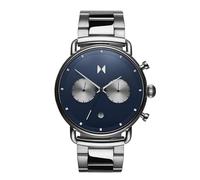 MVMT Montre Analogique à Quartz pour Homme avec Bracelet en Acier Inoxydable avec Bracelet en Acier Inoxydable - D-BT01-BLUS