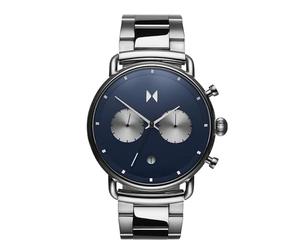 MVMT Montre Analogique à Quartz pour Homme avec Bracelet en Acier Inoxydable avec Bracelet en Acier Inoxydable - D-BT01-BLUS