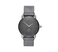 MVMT Montre Analogique à Quartz pour Homme avec Bracelet en Cuir Gris - D-MR01-SGR