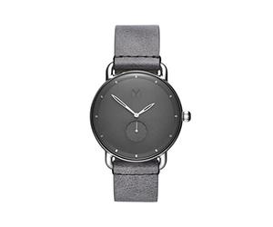 MVMT Montre Analogique à Quartz pour Homme avec Bracelet en Cuir Gris - D-MR01-SGR