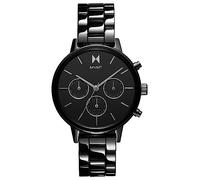 MVMT Montre Analogique Multifunction à Quartz pour Femme avec Bracelet en céramique Noir - 28000251-D