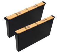 MVOSJFIE Beehive Frame Feeder Lot de 2 mangeoires à eau à cadre profond pour apiculture, outils d'alimentation des abeilles