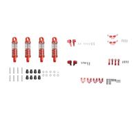 MVOSJFIE Lot de 2 pièces de voiture télécommandées : 1 ensemble de plaques de bras oscillants et 1 ensemble d'amortisseurs de type rempli d'
