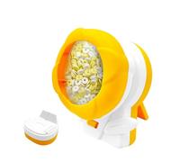 MVOSJFIE Machine à filer électrique en argile pour enfiler des perles pour la fabrication de , bracelets et colliers - Bol de perles , jaune