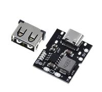 MVOSJFIE Type C USB 5 V 2 A Convertisseur Boost Module d'alimentation Step-Up Carte de protection de la batterie au lithium Chargeur DIY Installation facile Facile à utiliser, pas de soudure