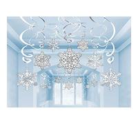 MVP DEC SWIRL SNOWFLAKE HANGIG