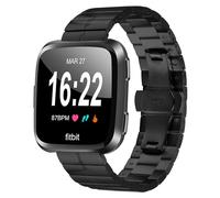 MVRYCE Compatible avec Versa 2, bracelet de rechange respirant en métal en acier inoxydable pour Versa/Versa 2/Versa Lite