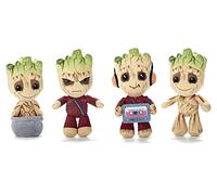 MVS Wholesale Baby Groot Jouet en peluche douce de 30,5 cm de GOTG. 4 motifs assortis avec 1 envoyé au hasard. Cadeau