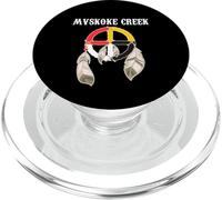 Mvskoke Creek Muskogee Roue de médecine amérindienne PopSockets PopGrip pour MagSafe