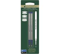 Recharges Pour Stylo Roller - Dupont - Bleu - Pointe Fine - Lot De 2 Recharges