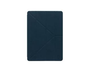 MW 300012 Coque pour iPad Mini 4 Bleu Folio porte carte