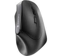 MW 4500, Souris Verticale Ergonomique pour Droitiers, Sans Fil (radio 2,4 GHz), Résolution Réglable sur 3 Niveaux Jusqu'à 1200 Dpi, Piles, Noir