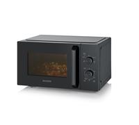 SEVERIN Four à micro-ondes 28 L, 900 W pour décongeler, chauffer et réchauffer, avec 5 niveaux de puissance, Minuteur 35 min, Plateau tournant (Ø 31,5 cm), MW 7796