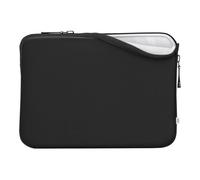 MW Basics ²Life - Housse d'ordinateur portable - intérieur blanc - 16" - noir Blanc