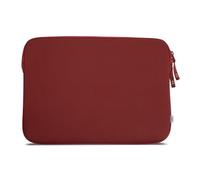MW Basics ²Life Housse MacBook Air 15 Pouces - Pochette Macbook Air 15 Pouces Éco-Responsable - Mousse à Mémoire 6 mm - Rouge/Blanc