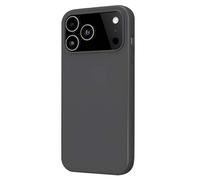 Coque en Silicone pour iPhone 17 Pro Max Compatible MagSafe Noir