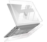 MW, Étui en cristal transparent pour MacBook Pro 14 pouces 2021/23 M1/M2/M3, Transparent