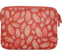 MW, étui pour MacBook Pro 14" Basics Life "Botanic", rouge