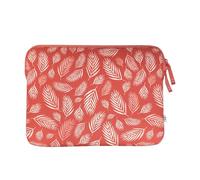 MW Housse Compatible Macbook Pro/Air 13 Basics ²Life Botanic Rouge