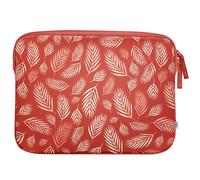 MW Housse pour MacBook Pro 14 Pouces Édition Basics Life Motifs "Botanic" Rouge