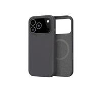 Coque en Silicone pour iPhone 17 Pro Compatible MagSafe Noir