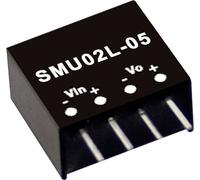 MW Mean Well SMU02N-15 Module convertisseur CC/CC 133 mA 2 W Nbr. de sorties: 1 x Contenu