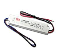 MeanWell Transformateur LED 24 V, 0,75 A, 18 W, IP67)