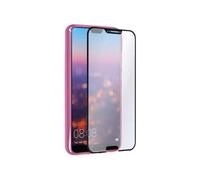 MW Protection d'Écran pour Huawei P30 Lite en Verre Trempé 9H Ultra-fin 0,3mm Noir transparent