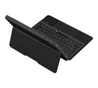 MW Quick Note - Clavier et étui (folio) - avec trackpad - rétroéclairé - sans fil - Bluetooth - AZERTY - noir clavier, noir étui - boîte de suspension G